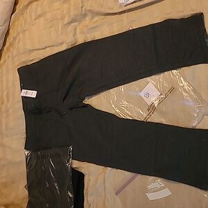 LL Bean Woman's ultra soft sweatpants. Charcoal Heather gray.